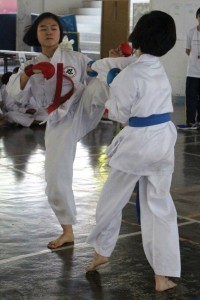Kumite Event between two teams